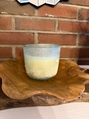 ILLUME Frosted Ombre Glass Candle